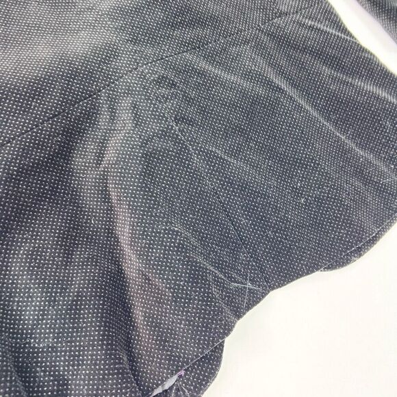 Tommy Hilfiger Jacket Blazer Womens 14 Black Velvet Single Button Black NEW - Picture 10 of 13